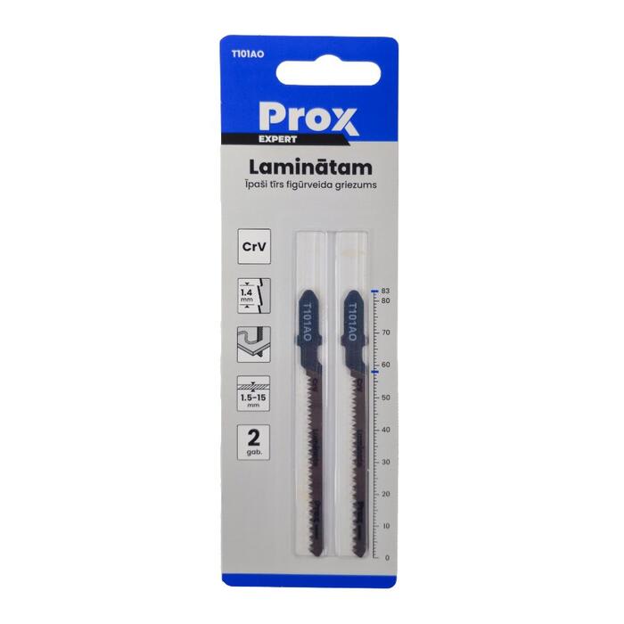 Figūrzāģa asmeņi Prox Expert laminātam T101AO