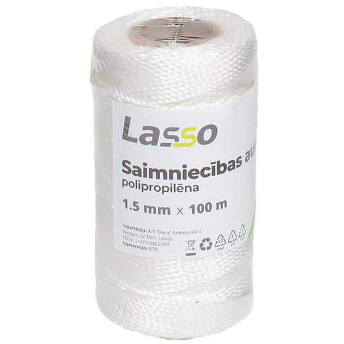 Lasso Aukla saimniecības 1.5mm 100m