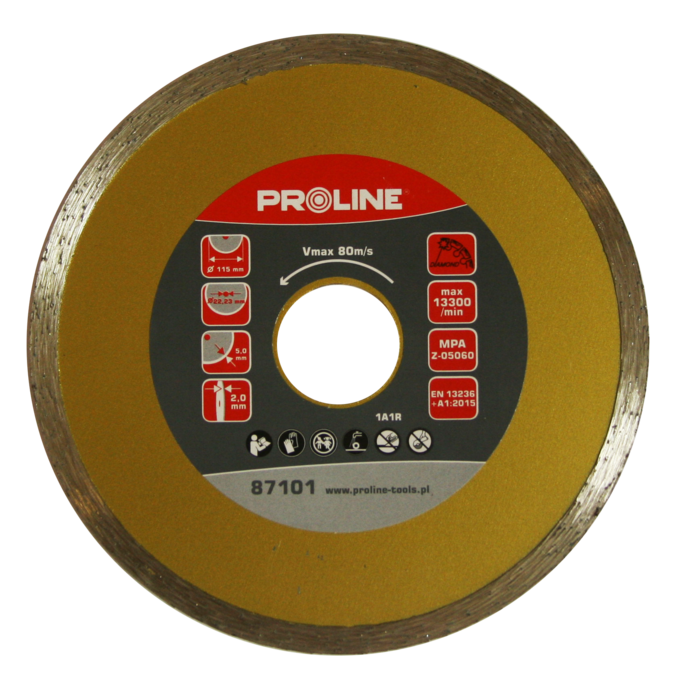 PROLINE Dimanta disks PCN 115x22mm flīzēm