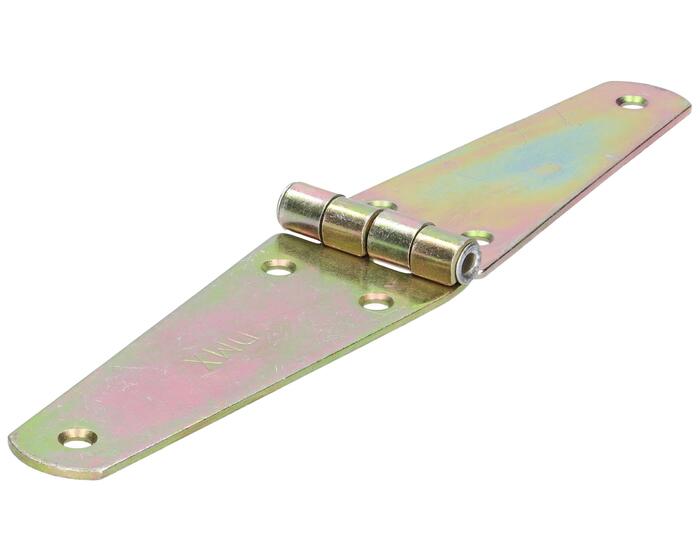 DMX Eņģe trīstūra ZTS 200x40x2.0 mm tērauda misiņa (5907708132420)