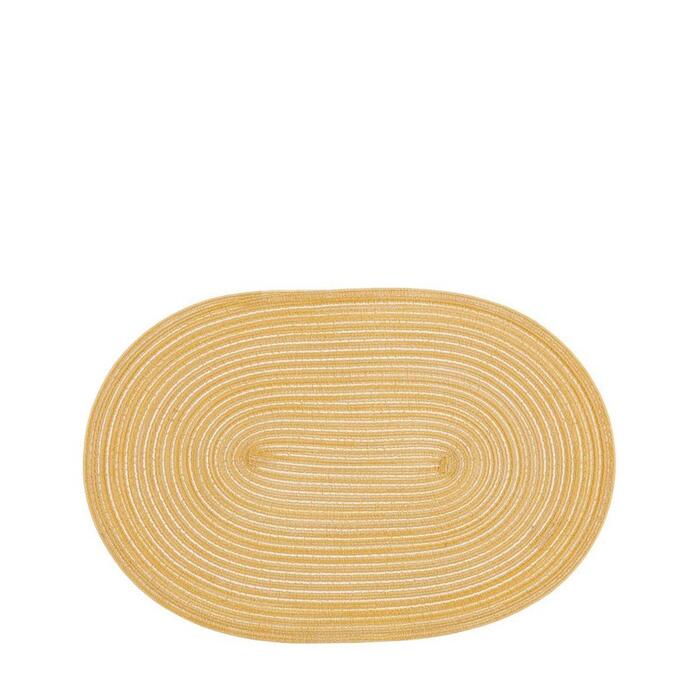 4Living Paliktnis galda Heini 30x45cm, dzeltens (6410413278851)