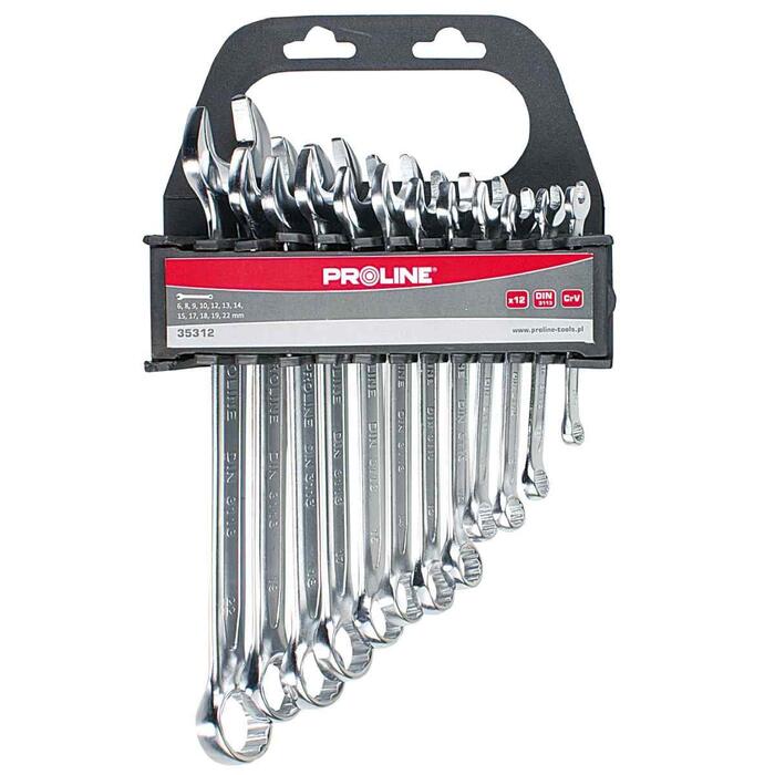 PROLINE Kombinētu atslēgu kompl. Proline 6-22mm