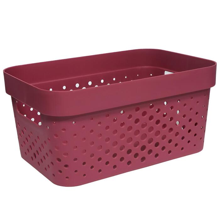 ArtFlow Grozs Deny 25x17x12cm, sarkans (4750959133682)