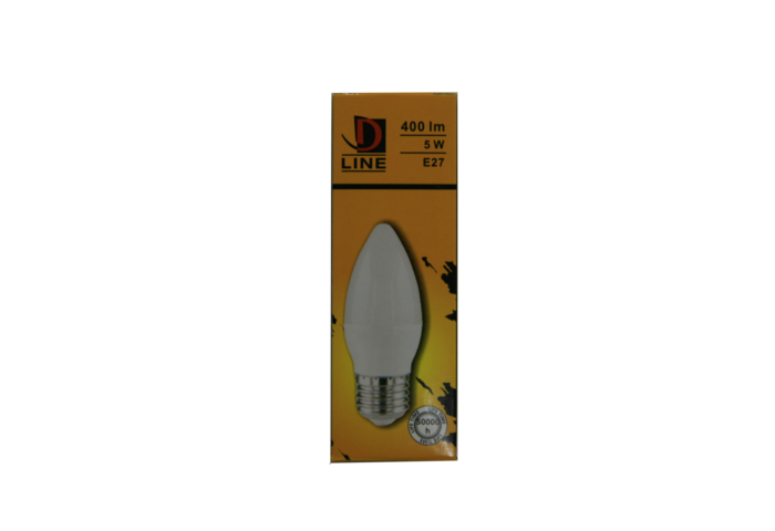 D Line LED spuldze 5W E27