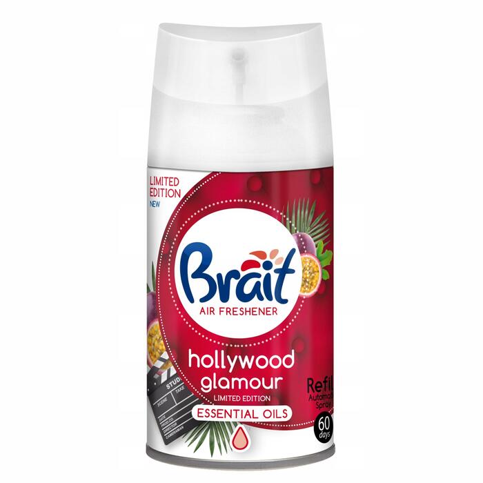 Brait Gaisa atsvaidzinātājs dozatoram 250ml Brait Hollywood Glamou (5908248103130)
