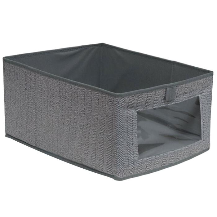 BESK Uzglabāšanas kaste 40x25x20cm ar logu