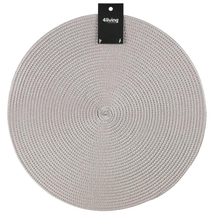 4Living Paliktnis galda Miida 38cm pelēks, 2gb (6410416545349)