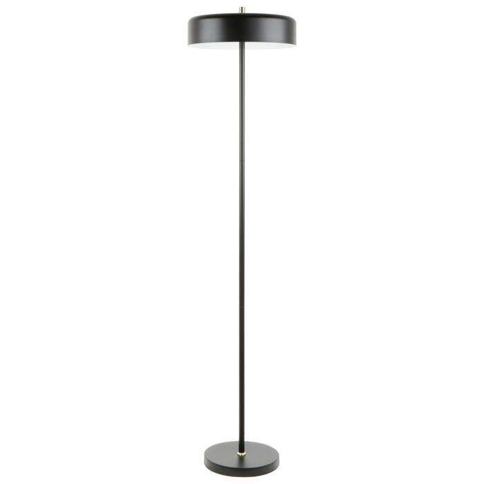 BESK Stāvlampa 2xE27, Max 40W. 220-240V, Melna (4750959149539)
