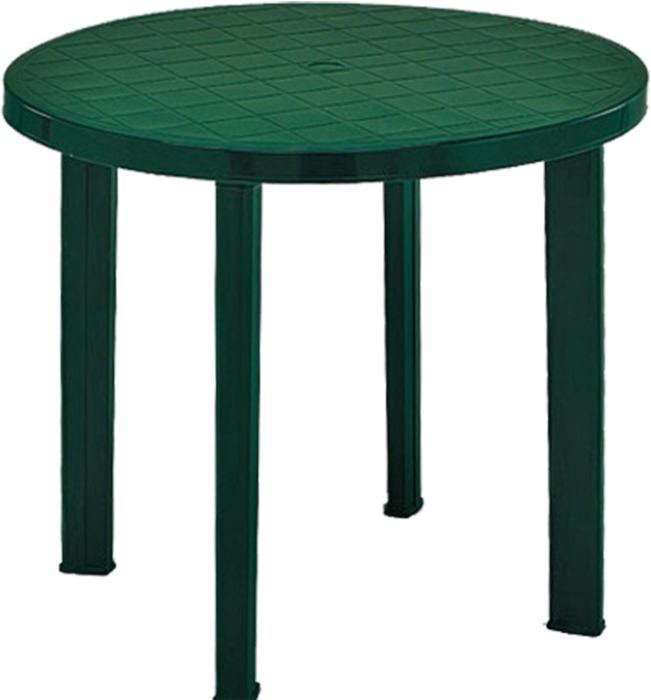 Ipae-Progarden Galds apaļš Tondo 90cm zaļš