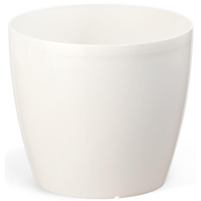 LAMELA Puķu pods Magnolija 120x104mm, balts