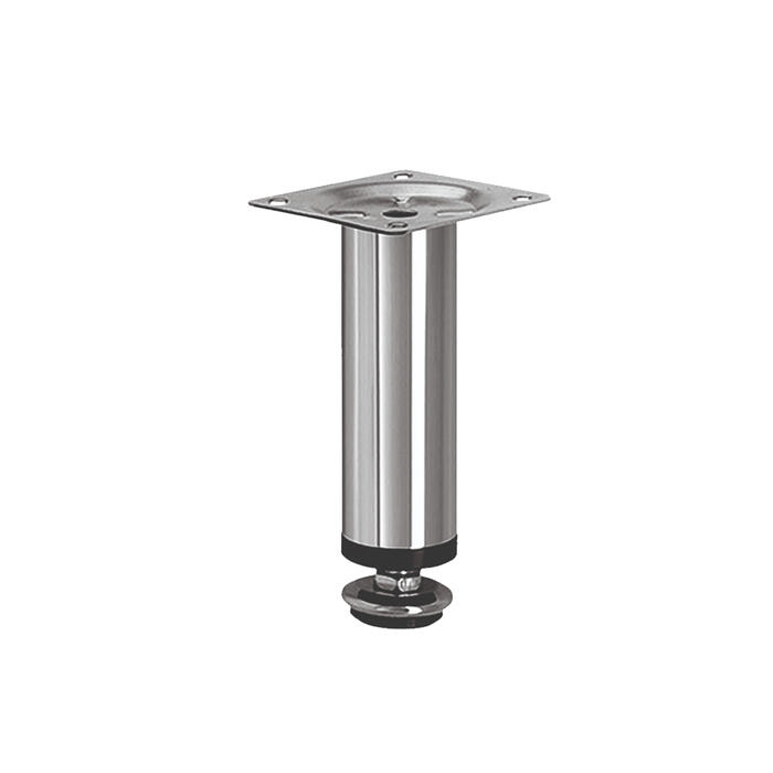 GTV Mēbeļu kāja regulējama 150mm hromēta