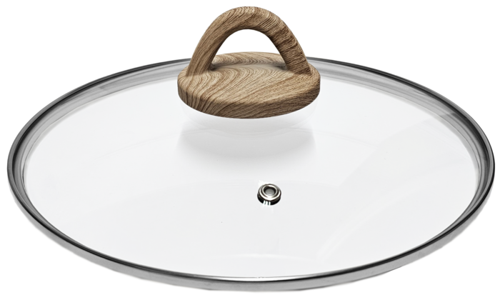 KETLER Vāks stikla Amber 24cm, ar