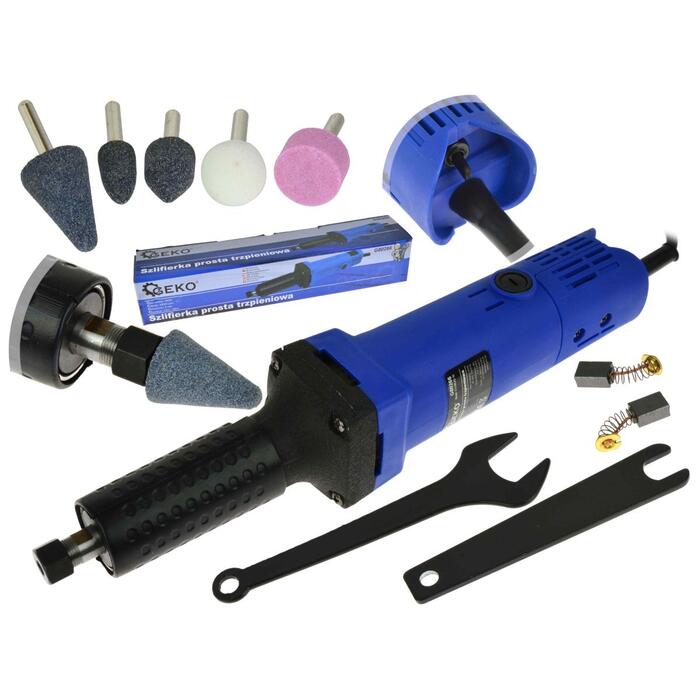 GEKO Slīpmašīna taisna 6mm 230V 700W 26000apgr./min (5901477143038)