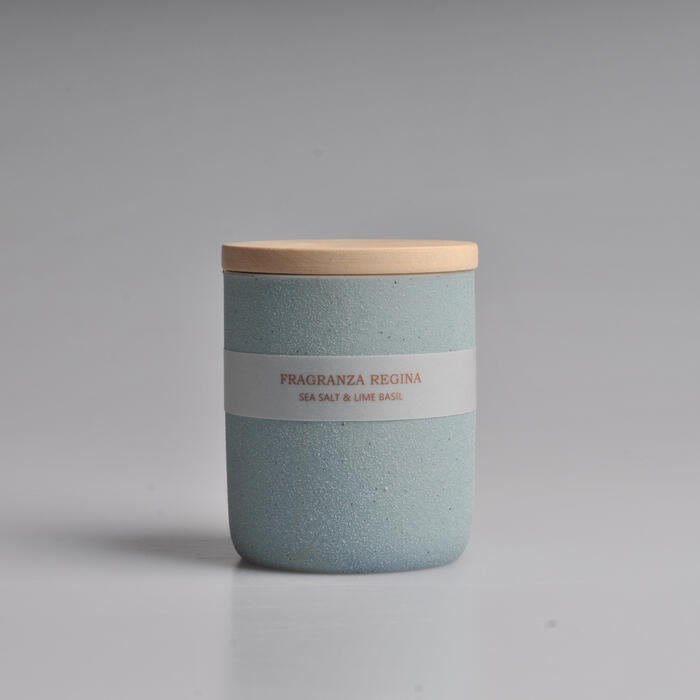 ArtFlow Aromātiskā svece Sea salt & Lime Basil 230gr, +/- 35h (4750959136270)