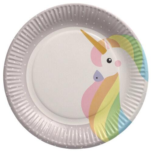 Papstar Šķīvis papīra Unicorn 10gb