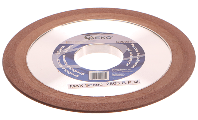 GEKO Dimanta disks zāģripas asinaš. 125x10x32x8mm