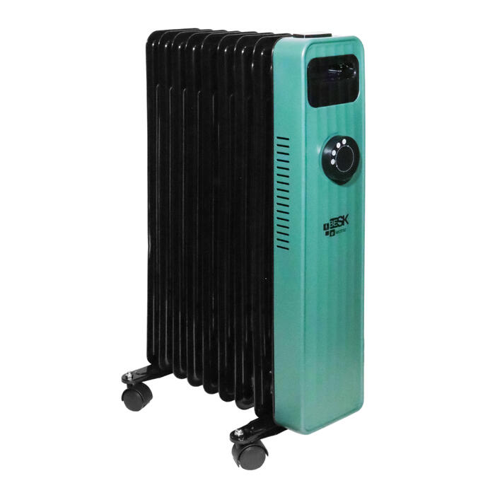 BESK Eļļas radiators 9 sekcijas 2000W (4750959148051)
