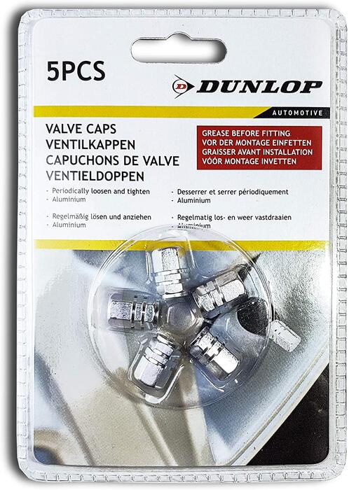 Dunlop Micīte ventīļu sudraba 4gb (8711252058269)