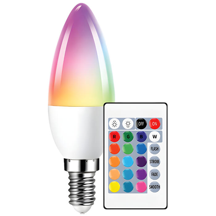BESK LED spuldze 6W C37 E14