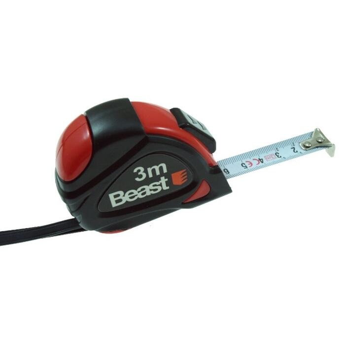 Beast Mērlente   3mx16mm Nylon AutoStop Beast (5907698027911)