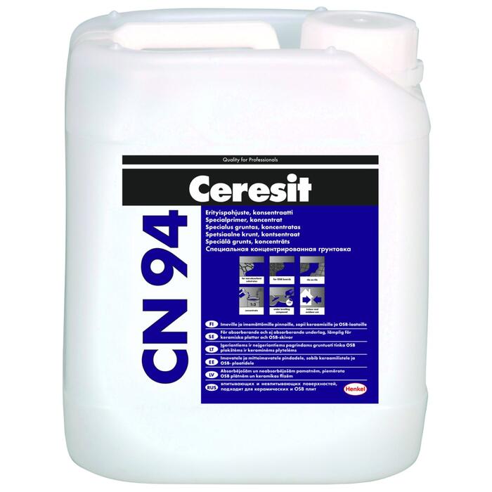 Ceresit Grunts koncentrāts Ceresit CN94, zila, 5 l (7332531108676)