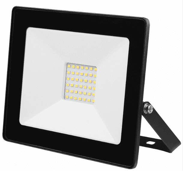 BESK Prožektors LED 20W/IP65 melns BESK