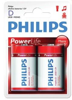 Philips Baterija Philips D Powerlife 2gb