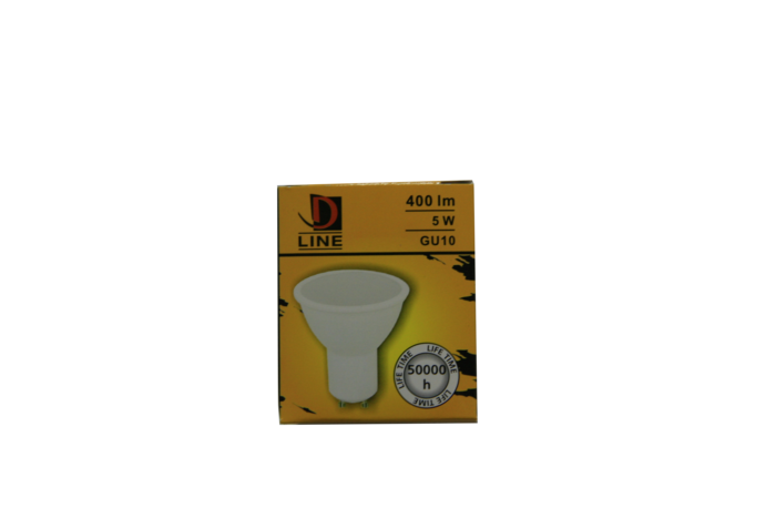 D Line LED spuldze 5W GU10