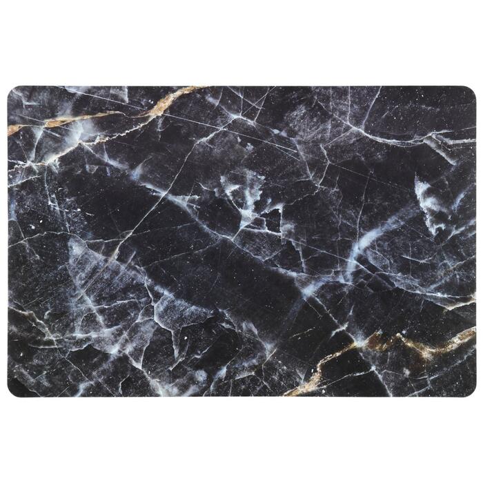 4Living Paliktnis galda Marble 30x45cm, melns