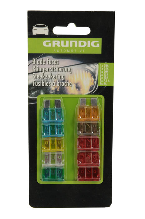 Grundig Automotive Auto drošinātāji 10gab Grundig