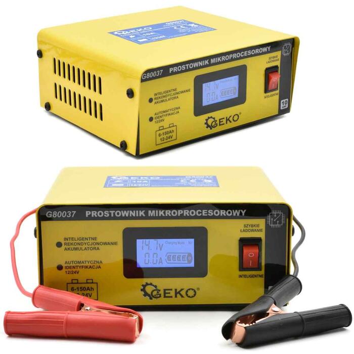 GEKO Akumulatoru lādētājs 12V/24V 6-150Ah Geko