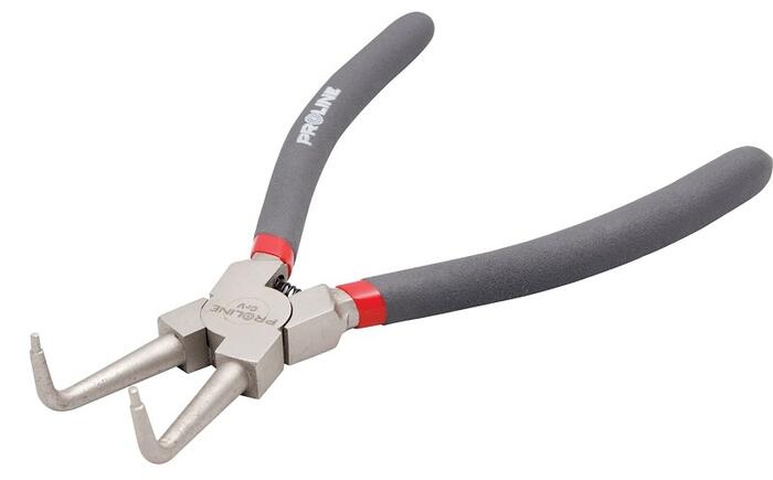 PROLINE Knaibles iekš.gredzeniem 150mm līkas