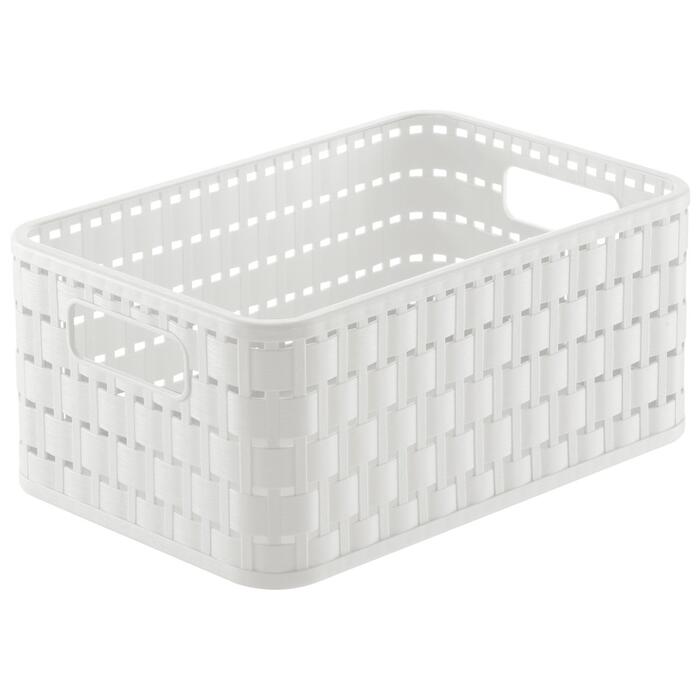 Rotho Grozs plastmasas 4L Country, balts