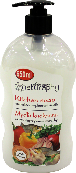 Naturaphy Šķidrās ziepes 650ml virtuvei