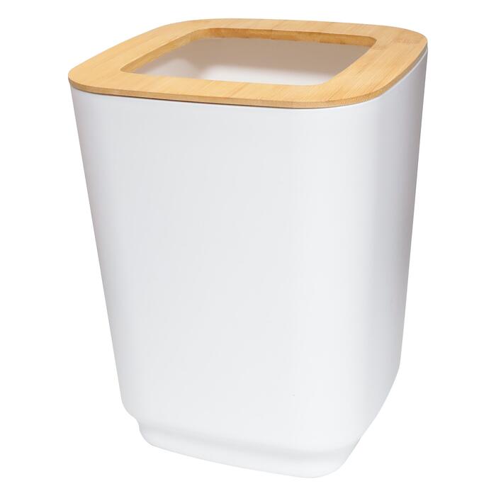 BESK Atkritumu konteiners Max, balts (4750959125601)