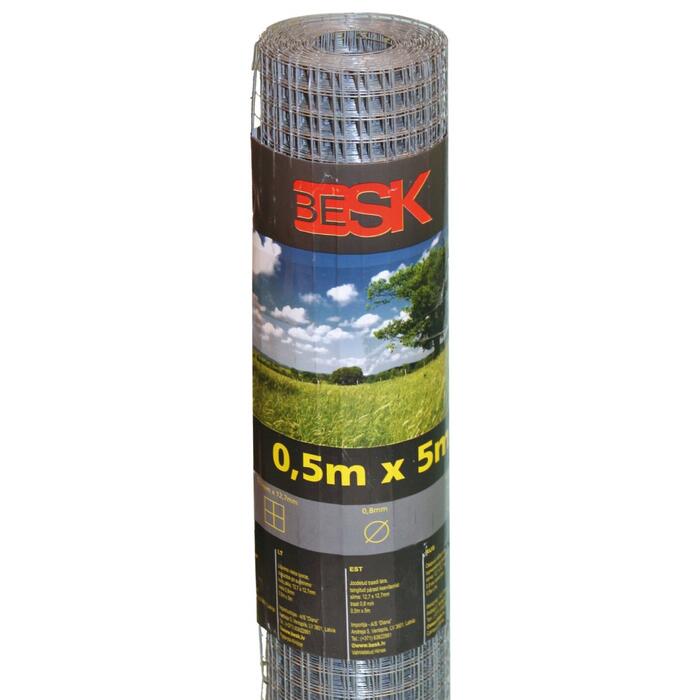 BESK Žogs lodēts stieples 0.5mx5m