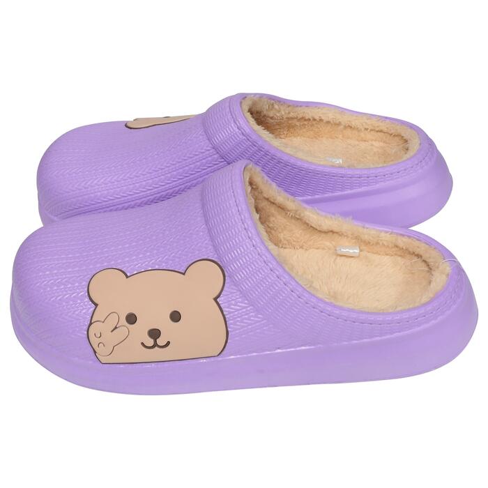 BESK Dārza čības sieviešu siltās 38-39.izmērs violetas (4750959124178)
