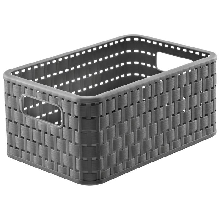 Rotho Grozs plastmasas 6L Country, antracīts