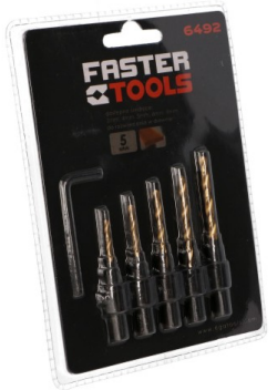 Faster Tools Urbju-zenķētāju kompl. 3-8mm 5gb