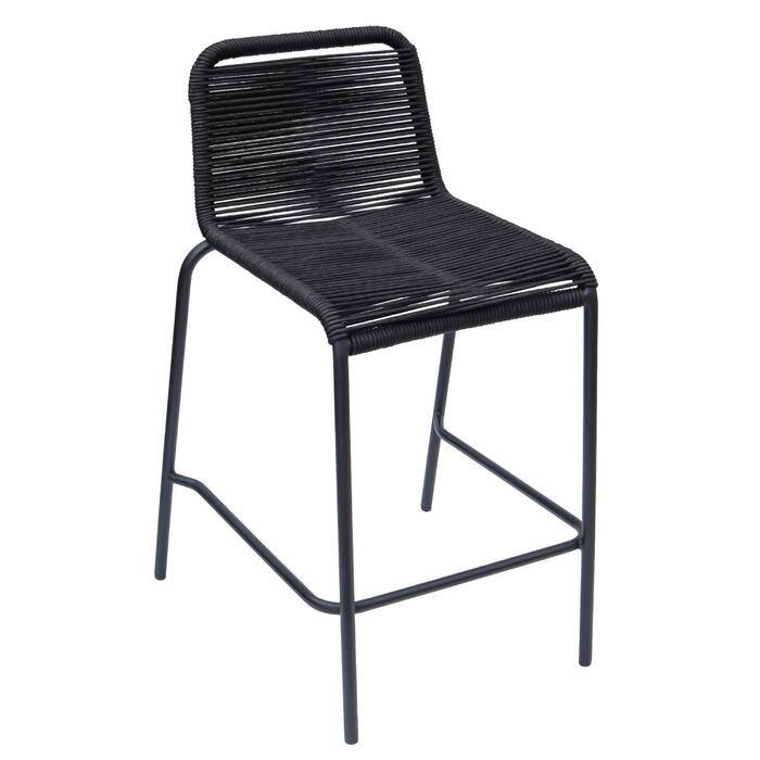 BESK Krēsls atpūtas 55x51x85 melns (4750959152423)