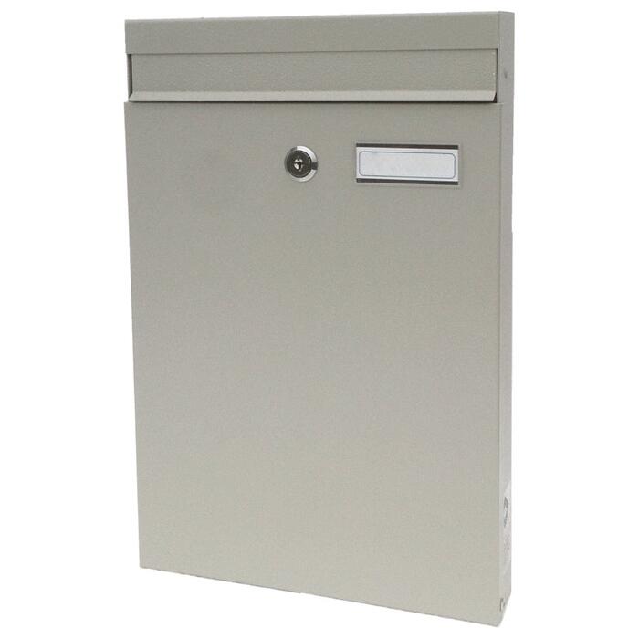 Glori ir Ko Pastkastīte 380x250x50mm pelēks