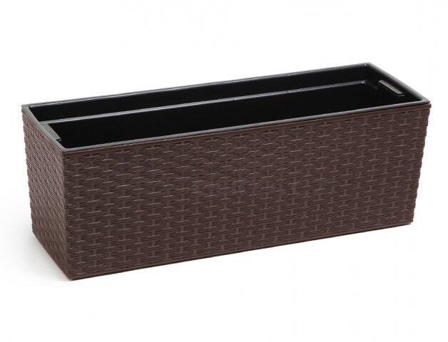 LAMELA Balkona kaste Begonia rattan 190x560mm