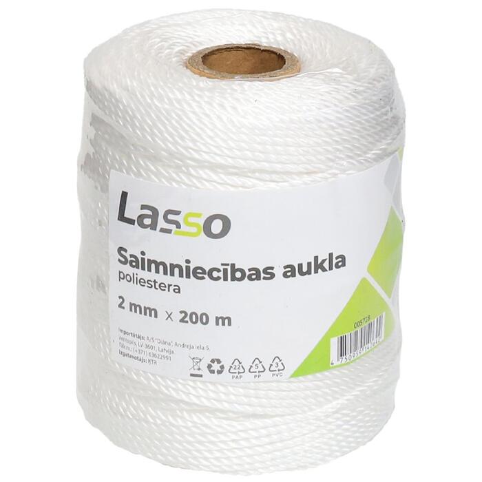 Lasso Aukla saimniecības 2mm 100m poliesters
