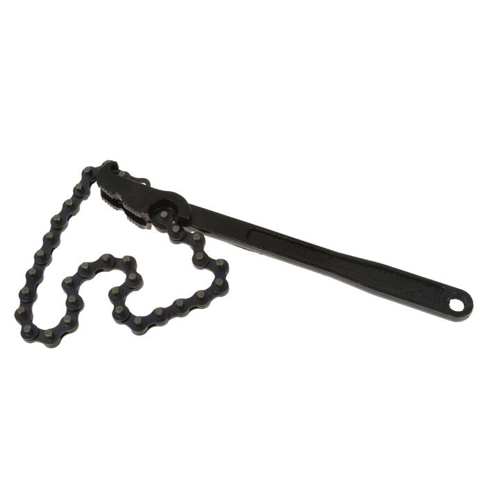 GEKO Eļļas filtra atslēga ar ķēdi līdz d.150mm (5901477150401)