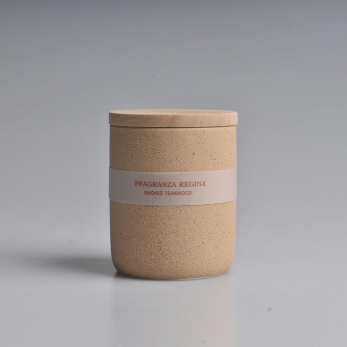 ArtFlow Aromātiskā svece SMOKED TEAKWOOD 230gr, +/- 35h (4750959136294)