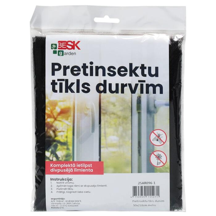 BESK Pretinsektu tīkls durvīm 50x210cm (4750959155271)