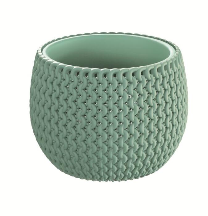 Prosperplast Puķu pods Splofy Bowl 14x18cm
