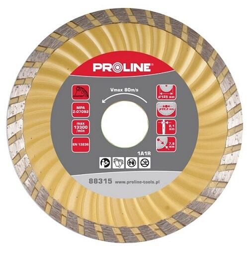 PROLINE Dimanta disks PST 125x22mm super