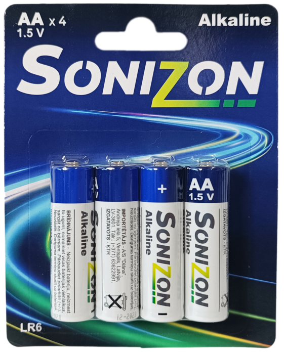 Sonizon Baterija Sonizon AA 4gb (4750959114872)