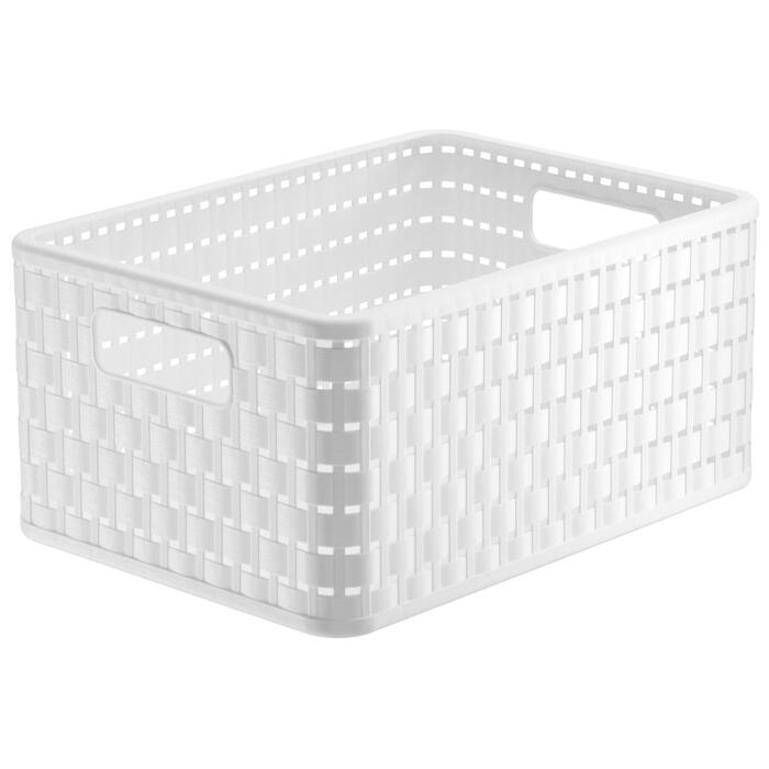 Rotho Grozs plastmasas 11L Country, balts